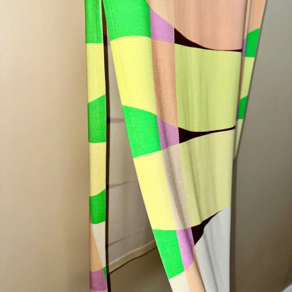MARA HOFFMAN's BEAMS YELLOW COLUMN MAXI SKIRT - Picture 5 of 8